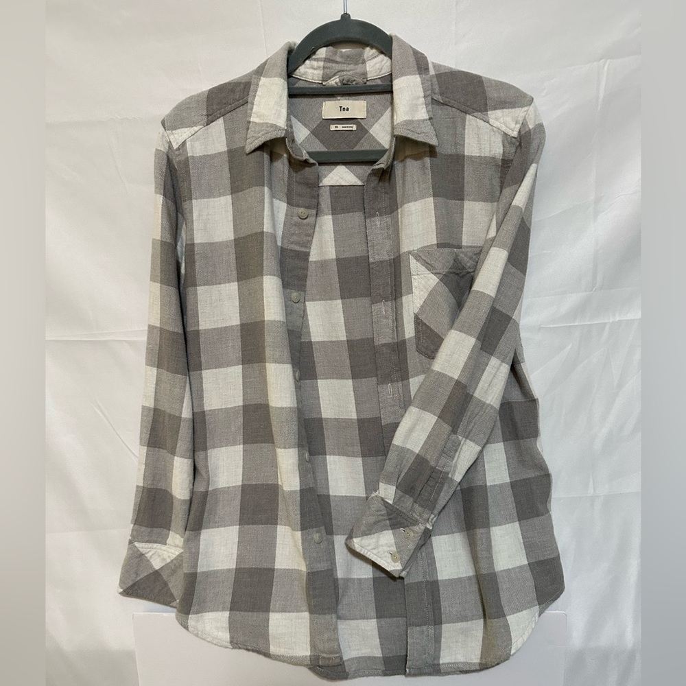 TNA | Women’s plaid Shirt size xs
